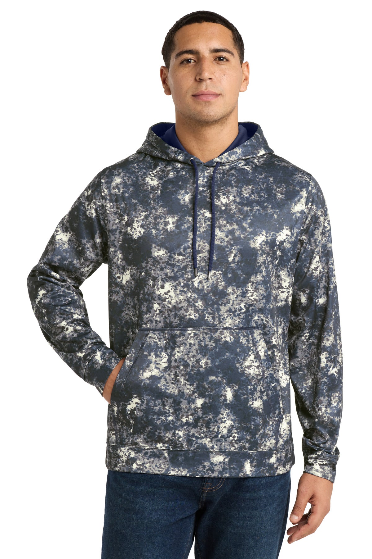 Sport-Tek ST230 Sport-Wick Mineral Freeze Fleece Hooded Pullover