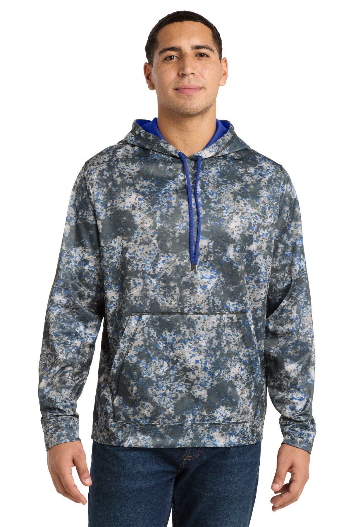 Sport-Tek ST230 Sport-Wick Mineral Freeze Fleece Hooded Pullover