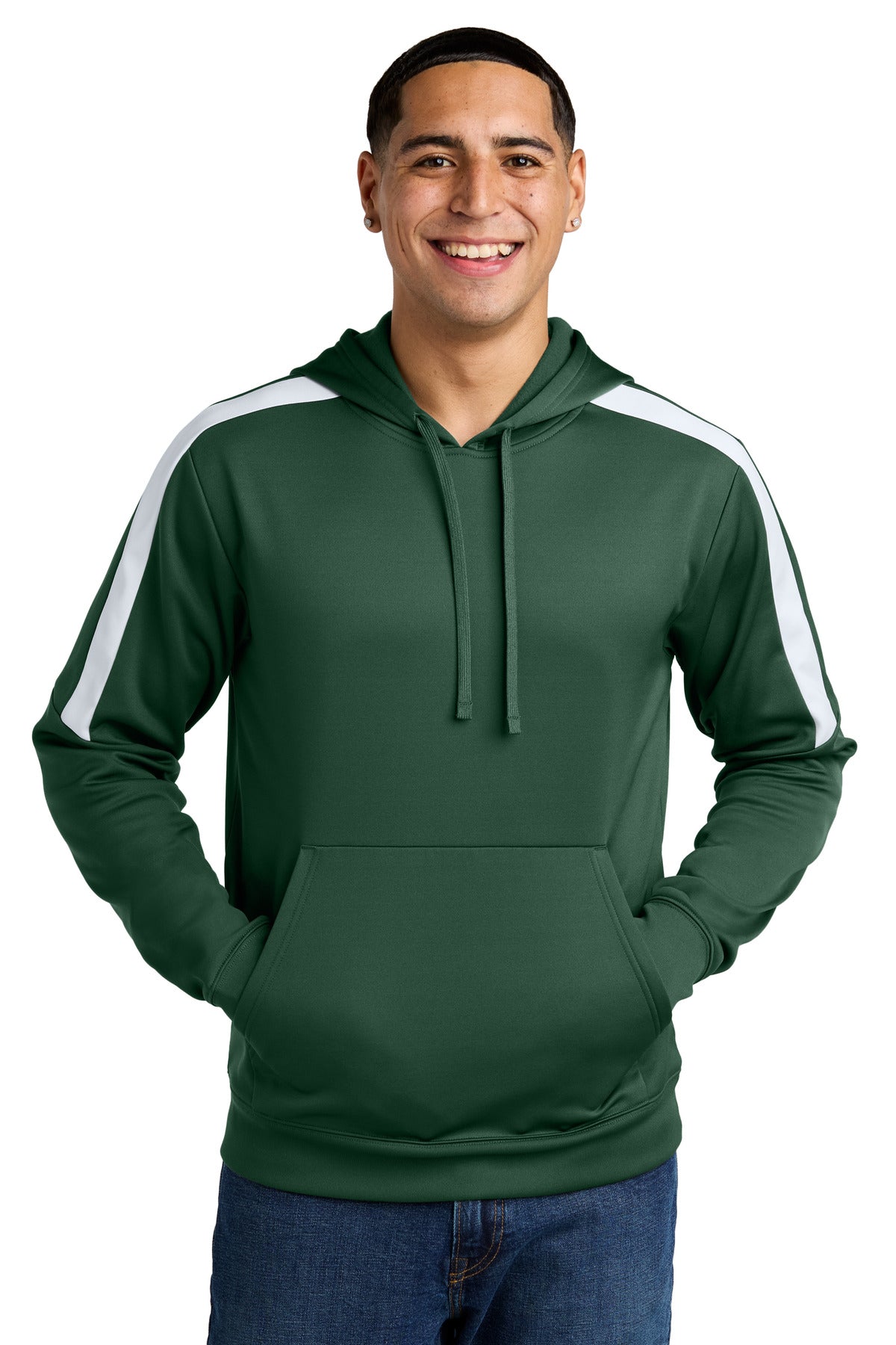 Sport-Tek ST255 Sport-Wick Fleece United Pullover Hoodie
