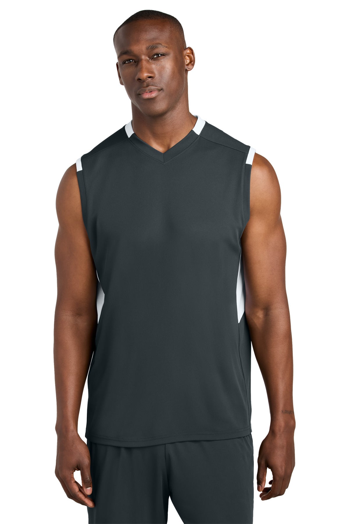 Sport-Tek ST441 Club Sleeveless V-Neck