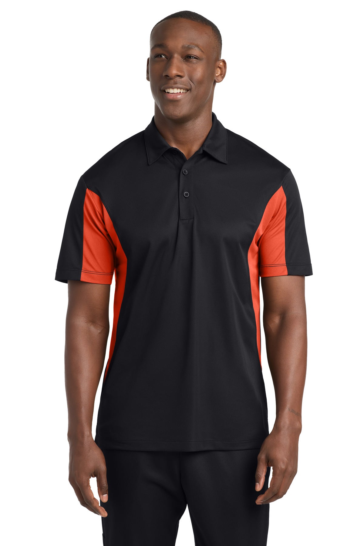 Side Blocked Micropique Sport-Wick® Polo - 3.8 oz | Sport-Tek ST655
