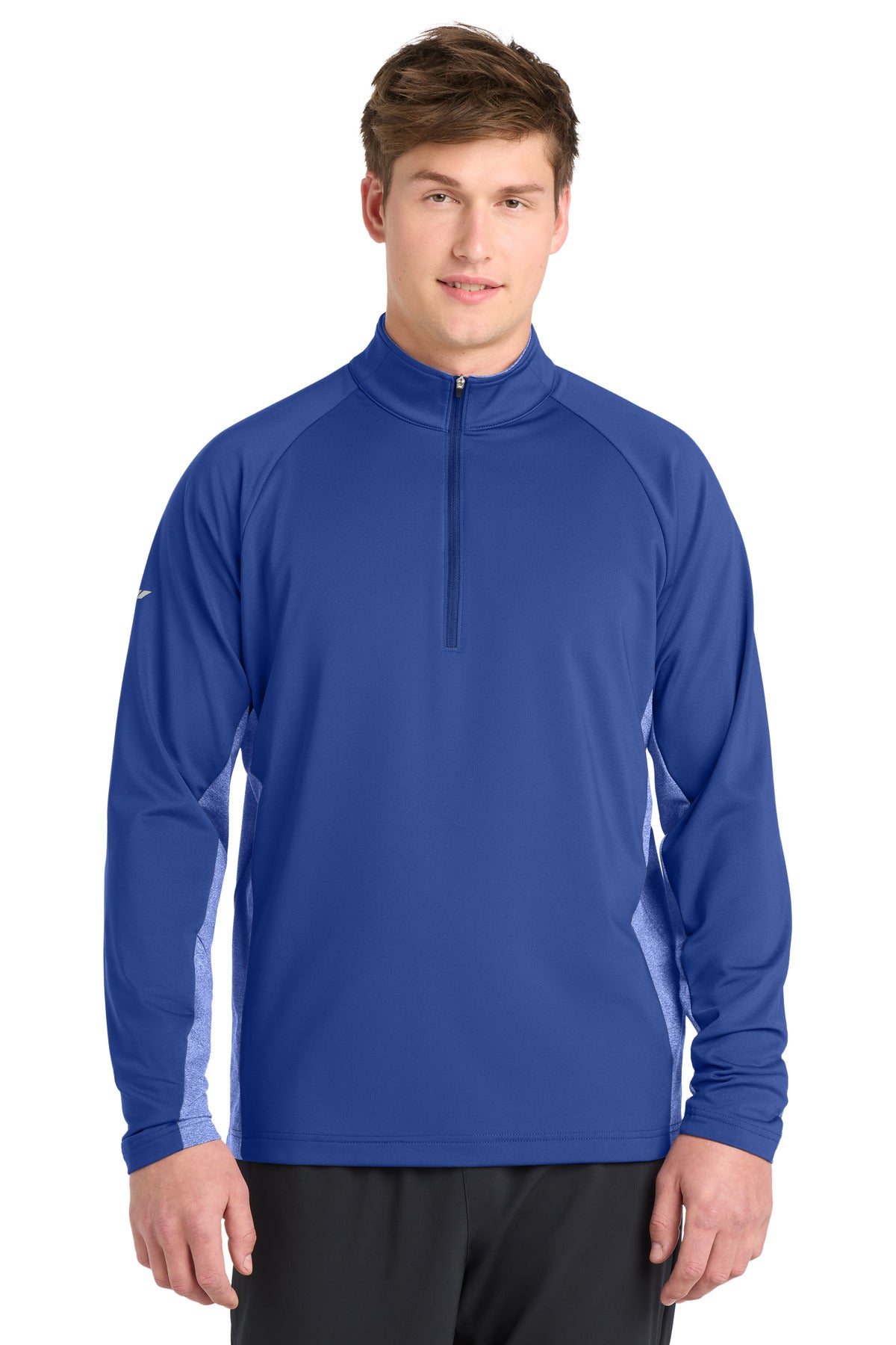 Sport-Tek ST854 Sport-Wick Stretch Contrast 1/4-Zip Pullover