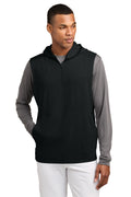 Sport-Tek ST858 Sport-Wick Stretch Sleeveless Hooded 1/4-Zip