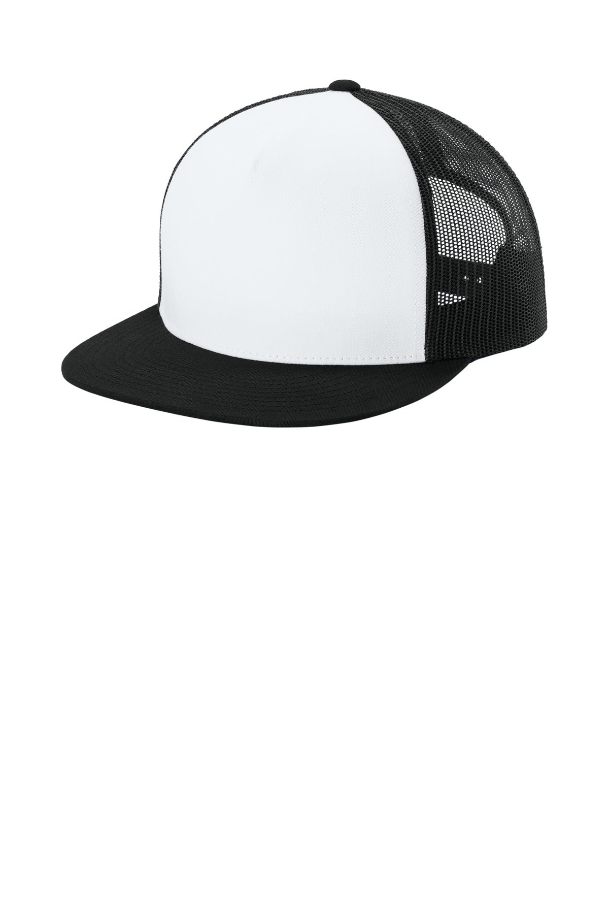 Sport-Tek STC38 YP Classics 5-Panel Classic Trucker Mesh Back Cap