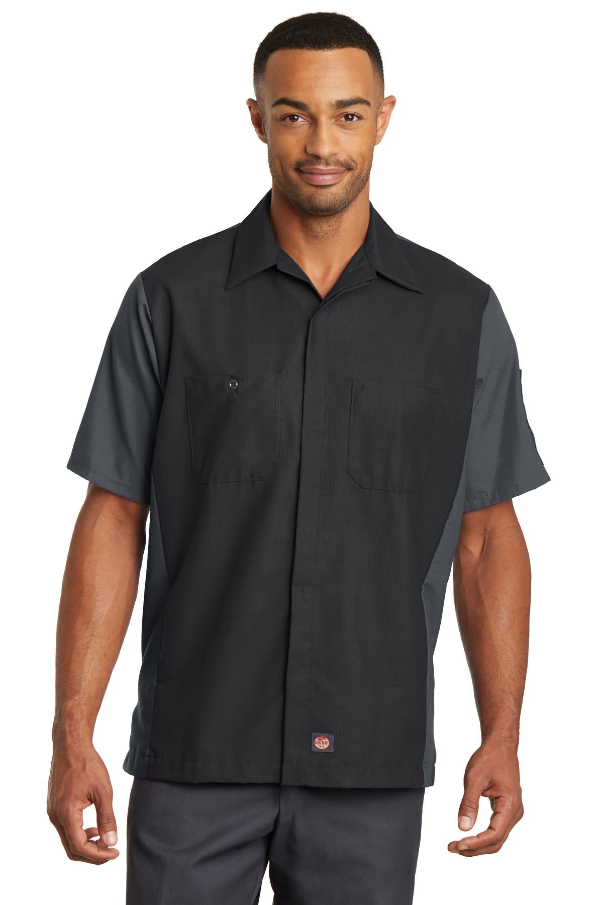 Red Kap SY20 Short Sleeve Ripstop Crew Shirt