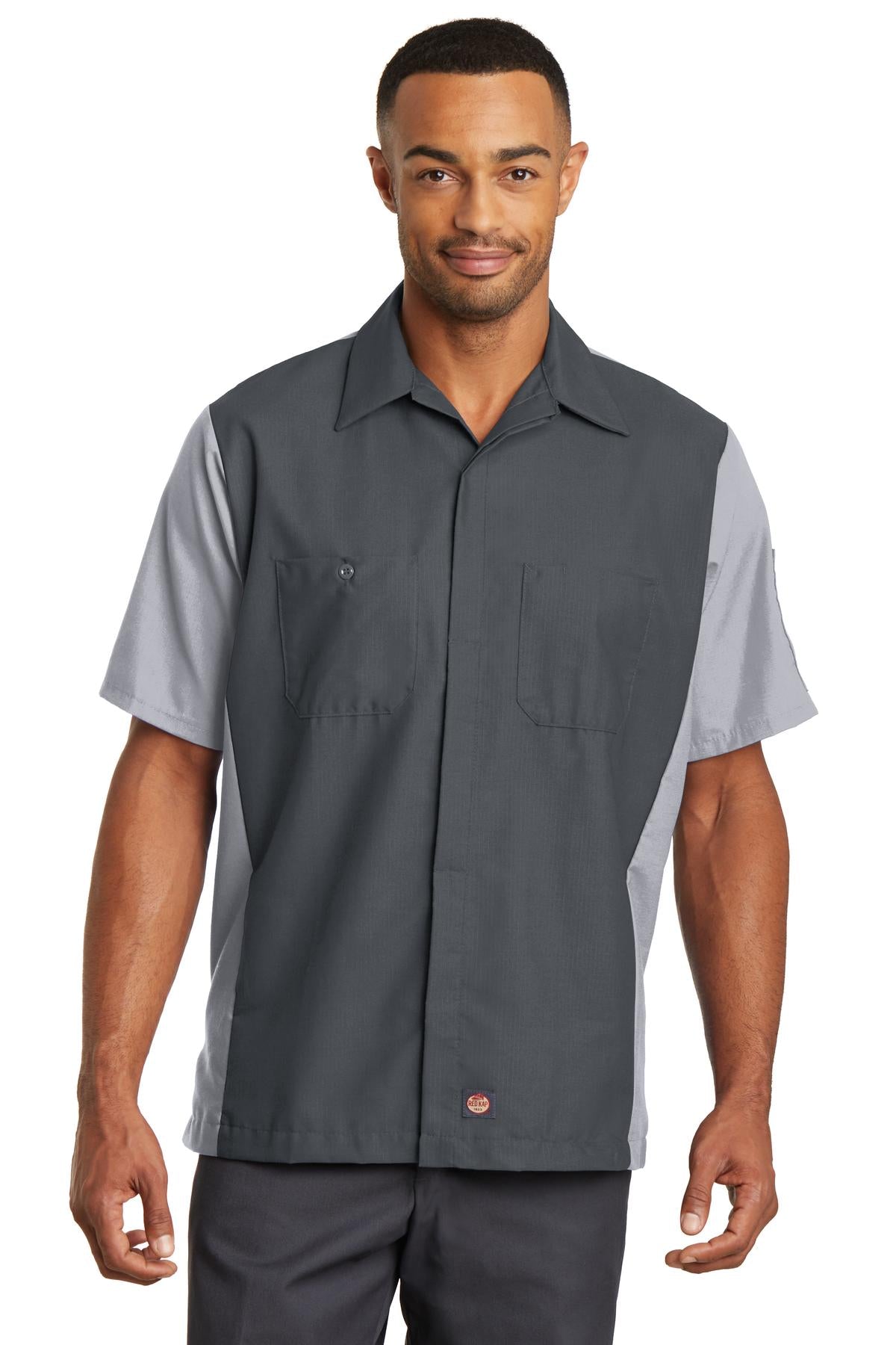 Red Kap SY20 Short Sleeve Ripstop Crew Shirt