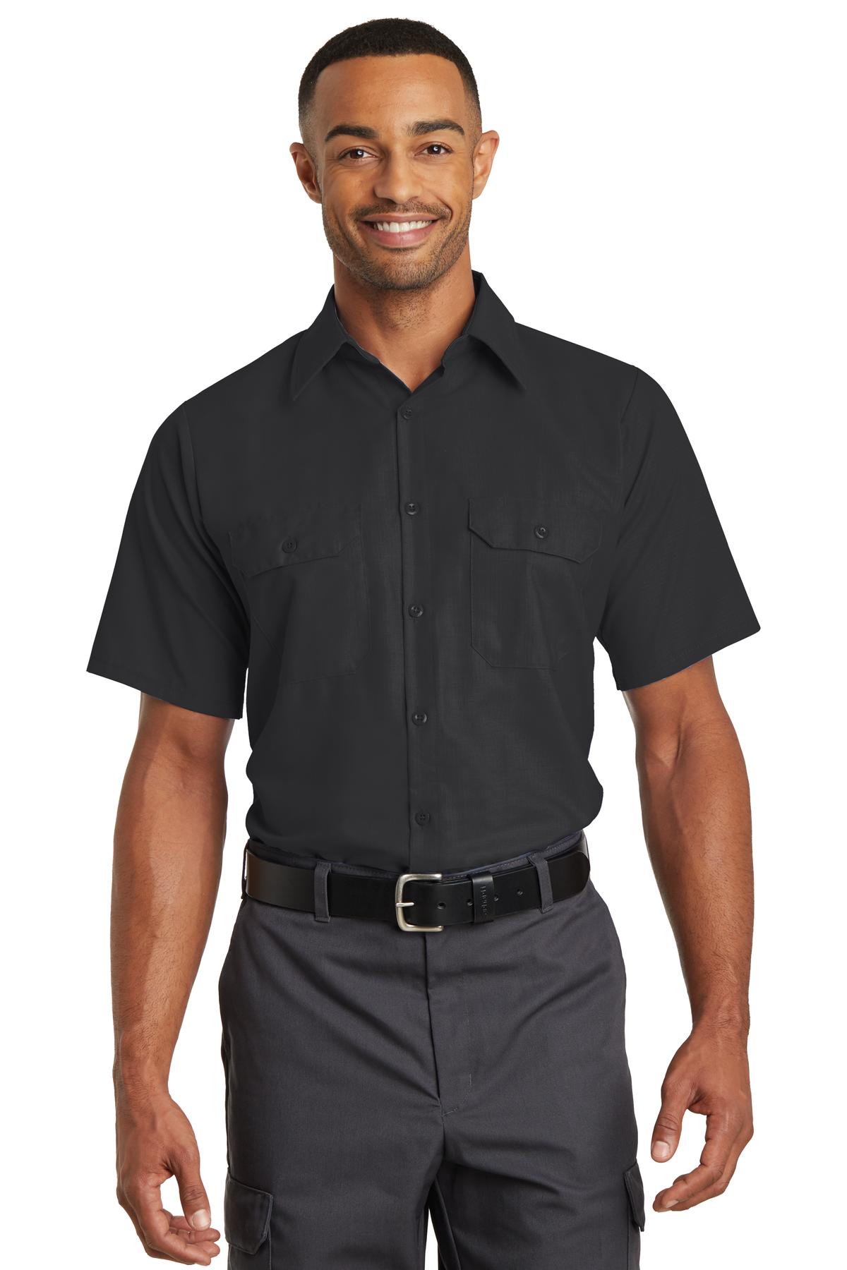 Red Kap SY60 Short Sleeve Solid Ripstop Shirt