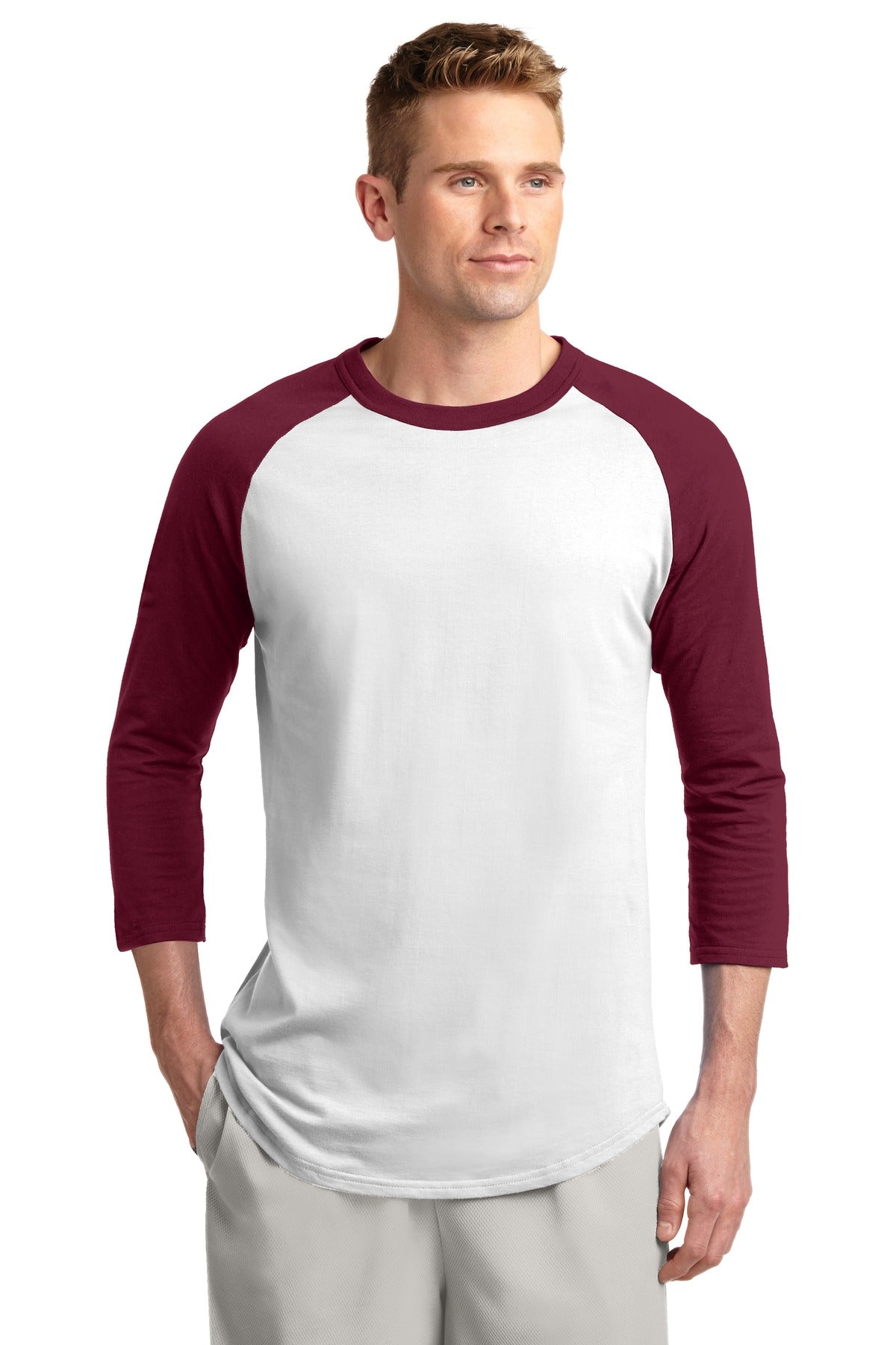 Sport-Tek T200 Colorblock Raglan Jersey