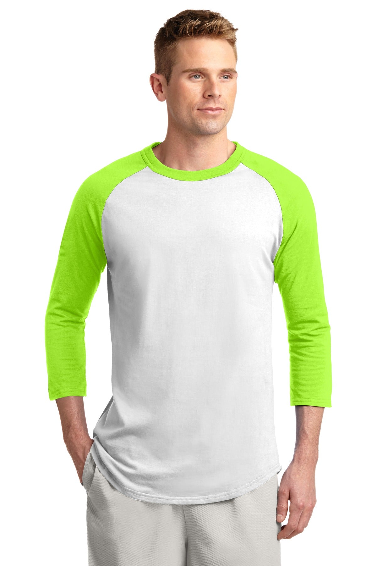 Sport-Tek T200 Colorblock Raglan Jersey
