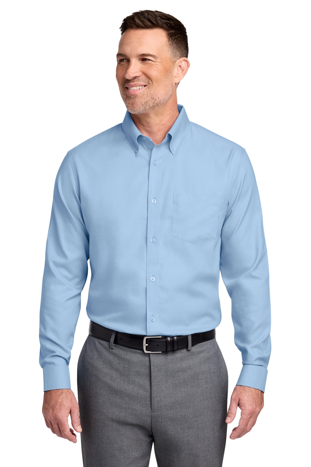 Brooks Brothers TBB18002 Tall Wrinkle-Free Stretch Nailhead Shirt