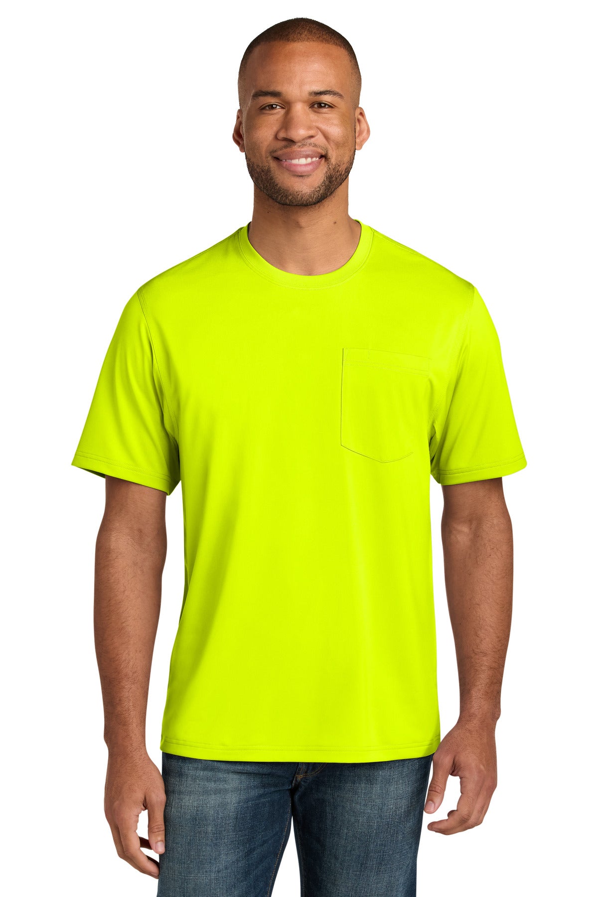 CornerStone TLCS440P Tall Workwear Pro Short Sleeve Pocket Tee