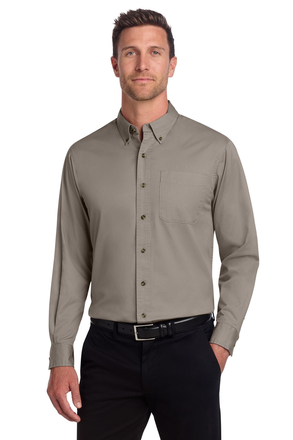 Port Authority TLS600T Tall Long Sleeve Twill Shirt