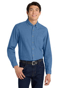 Port Authority TLS600 Tall Long Sleeve Denim Shirt