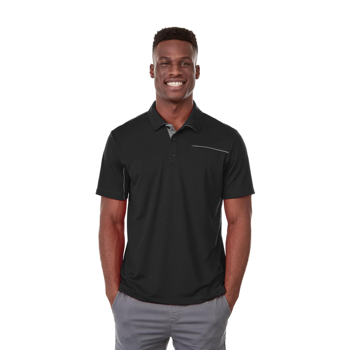 Men's WILCOX Short Sleeve Polo | TM16309 image 5