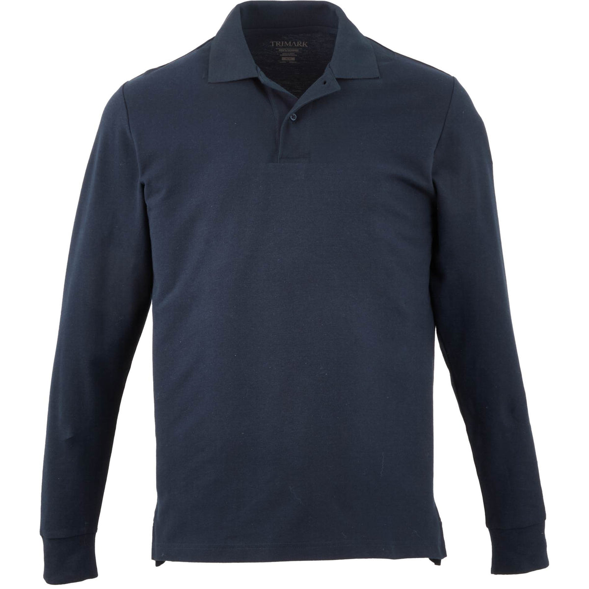 PALO Long Sleeve 100% Cotton Pique Polo - Men's | TM16649 image 1