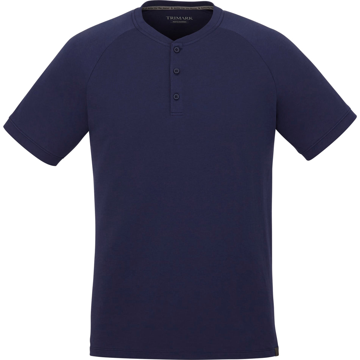 Men's SOMOTO Eco Short Sleeve Henley | TM17880 image 1