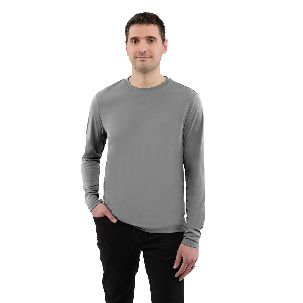DARA LS Tech Tee - Men's | TM17910 image 3