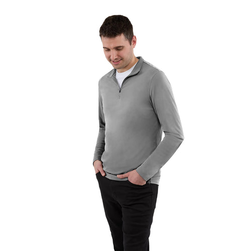 DARA Knit Quarter Zip - Men's | TM18176 image 2