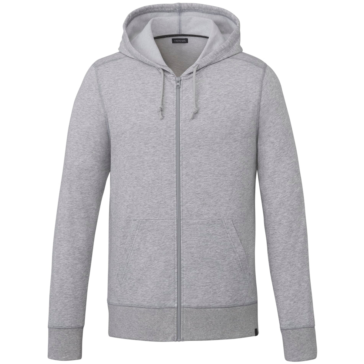 Men's ARGUS Eco Fleece Full Zip Hoody | TM18223 image 3