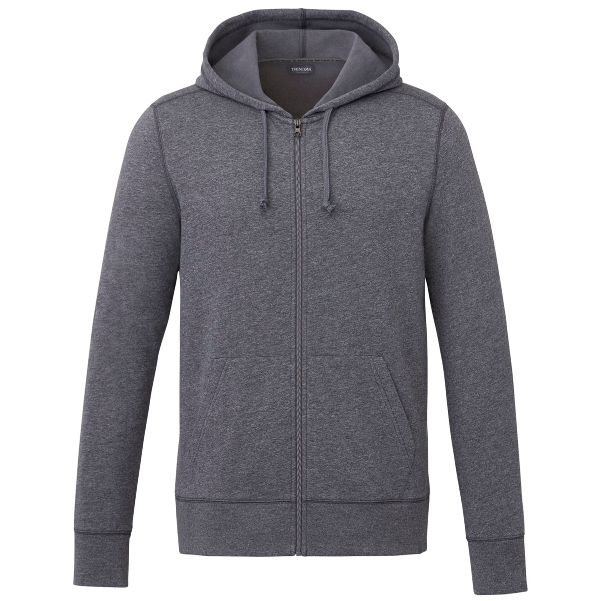 Men's ARGUS Eco Fleece Full Zip Hoody | TM18223 image 4