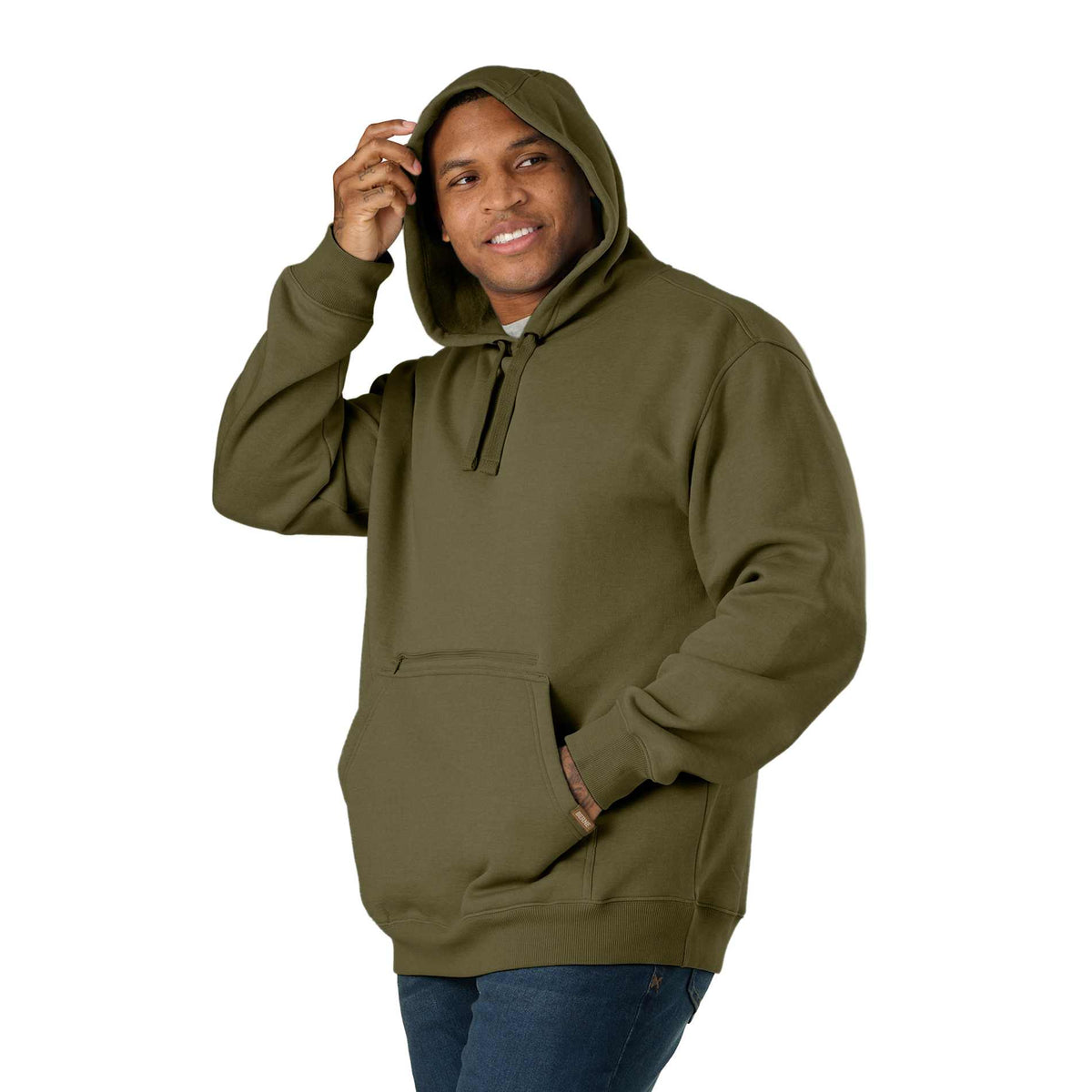 Berne Heritage Zippered Pocket Hooded  Sweatshirt - Men's | TM18237 image 1