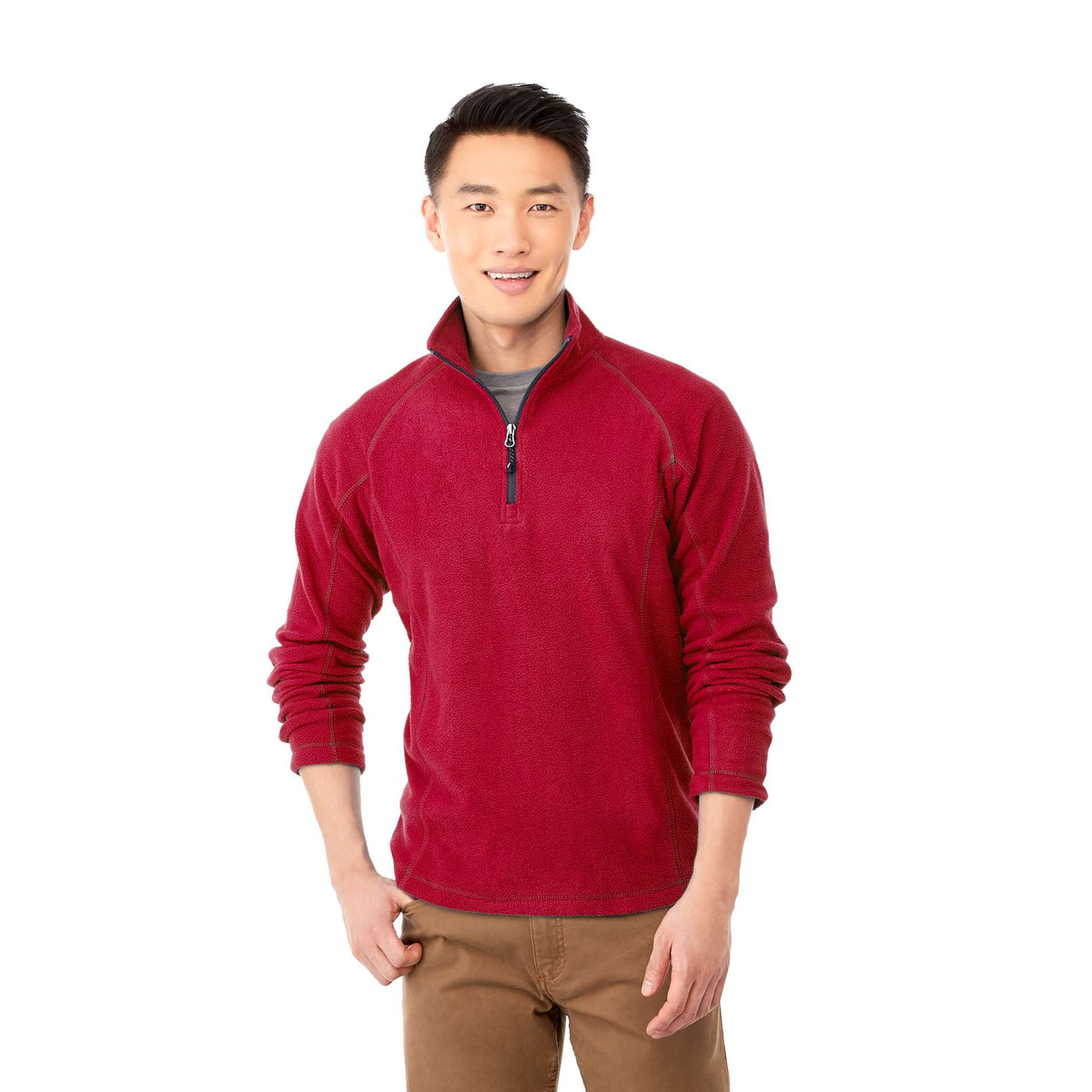 Men's BOWLEN Polyfleece Qtr Zip | TM18308 image 1