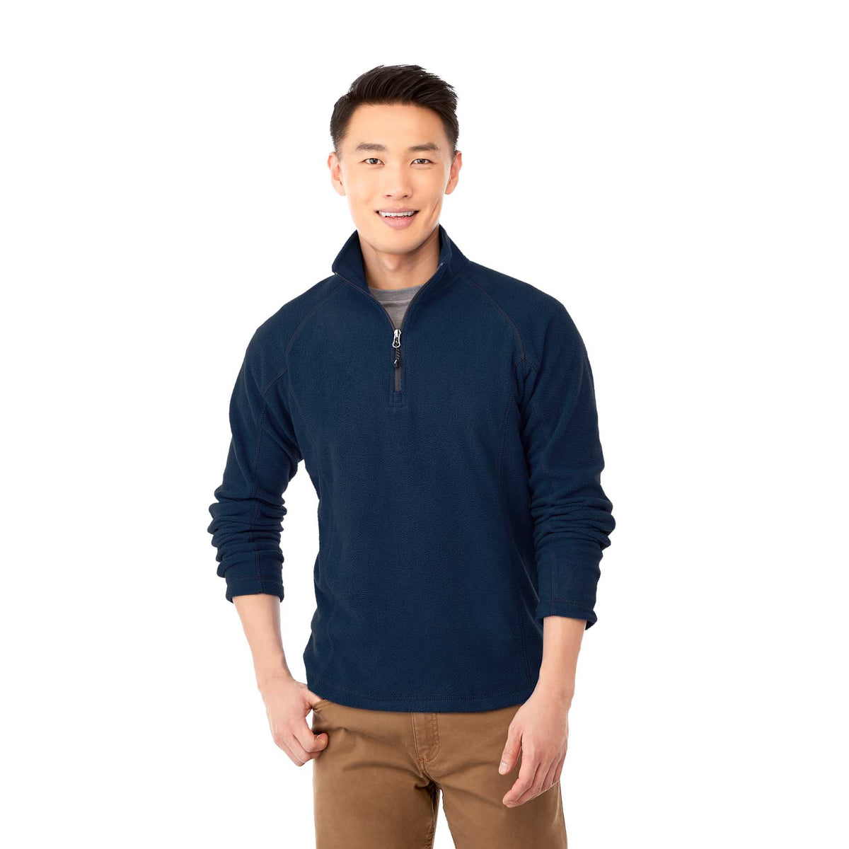 Men's BOWLEN Polyfleece Qtr Zip | TM18308 image 3
