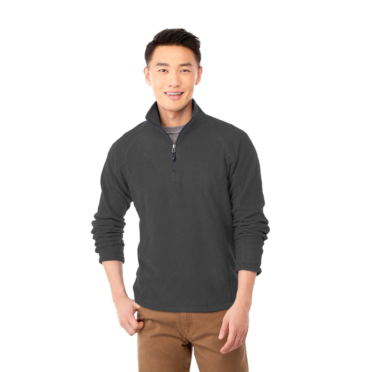 Men's BOWLEN Polyfleece Qtr Zip | TM18308 image 4