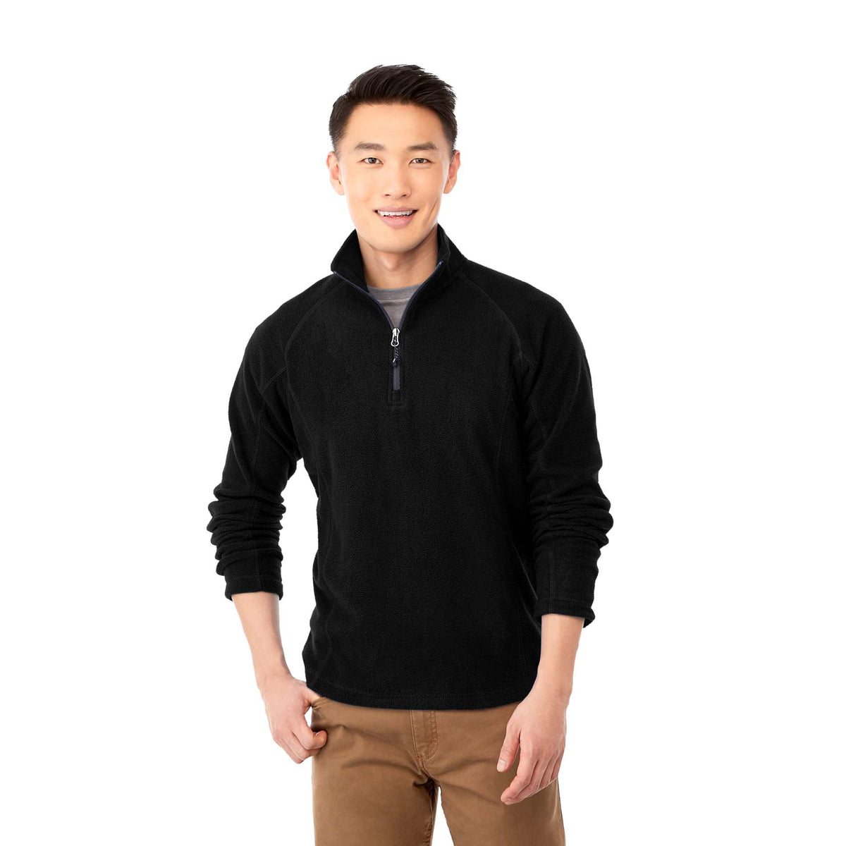 Men's BOWLEN Polyfleece Qtr Zip | TM18308 image 5