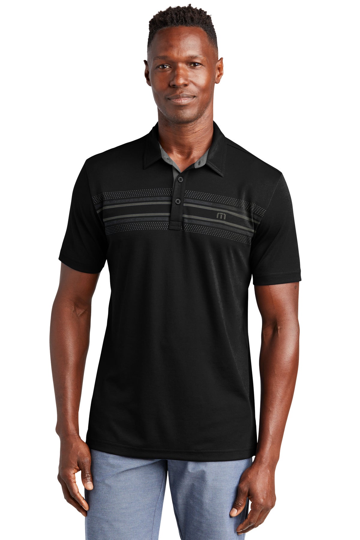 TravisMathew TM1MW450 Monterey Chest Stripe Polo