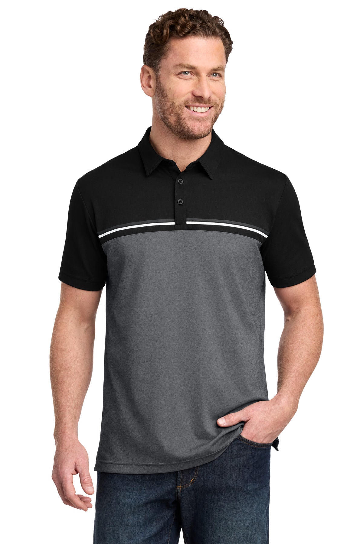 TravisMathew TM1MY401 Sunset Blocked Polo