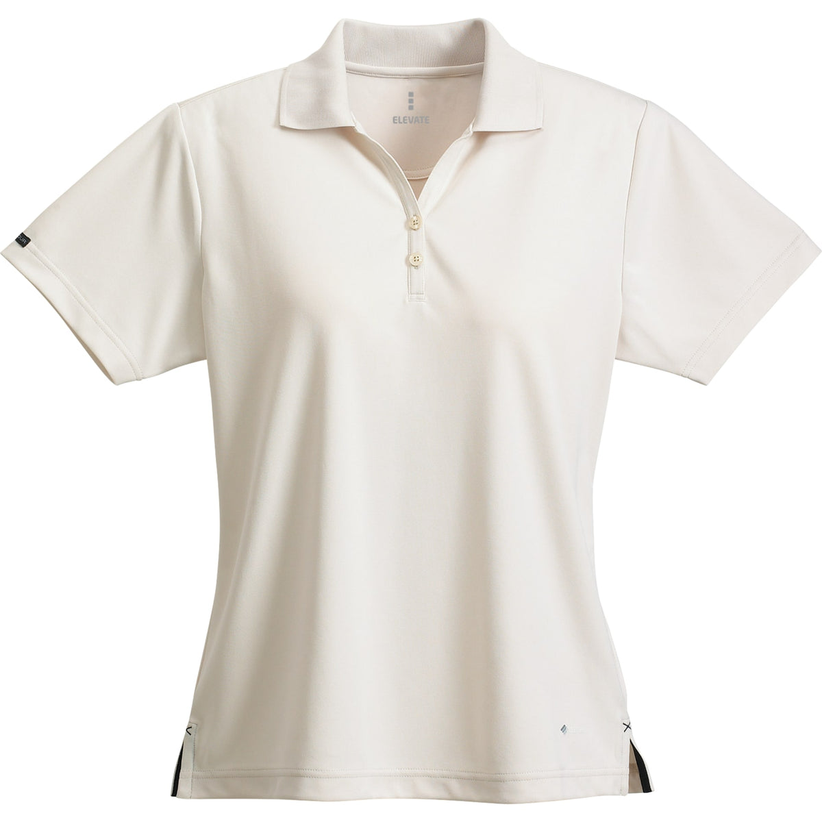 Women's MORENO TEXT MICRO SS POLO | TM96252 image 2