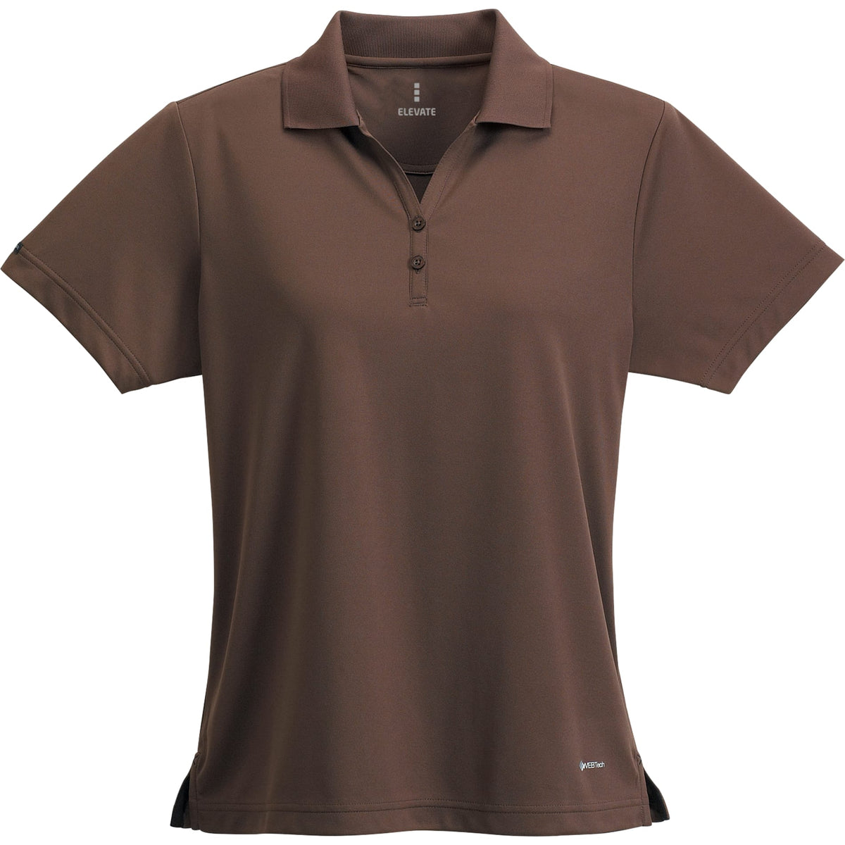 Women's MORENO TEXT MICRO SS POLO | TM96252 image 3