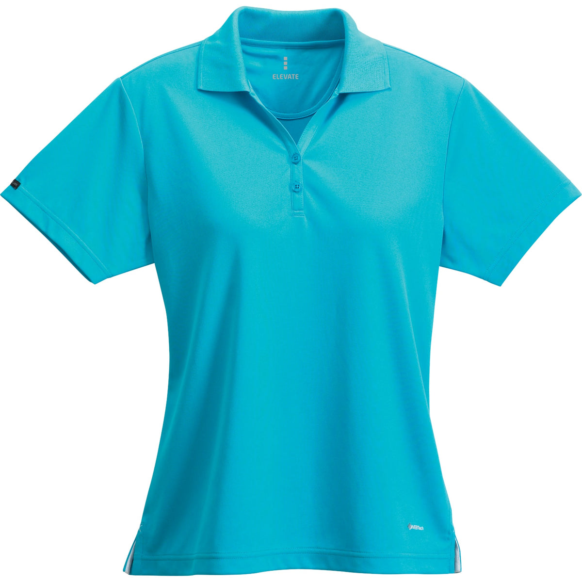 Women's MORENO TEXT MICRO SS POLO | TM96252 image 8