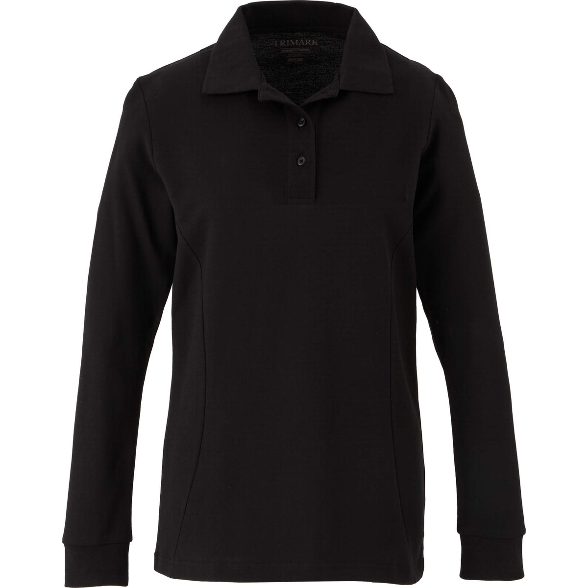 PALO Long Sleeve 100% Cotton Pique Polo - Women's | TM96649 image 3