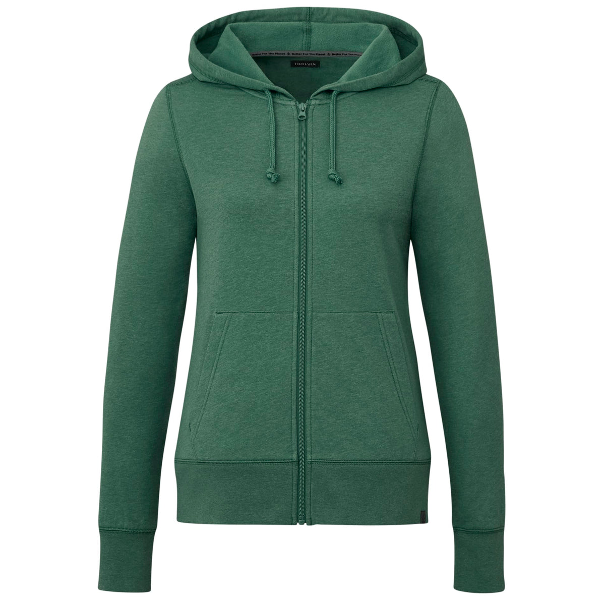 Women's ARGUS Eco Fleece Full Zip Hoody | TM98223 image 2