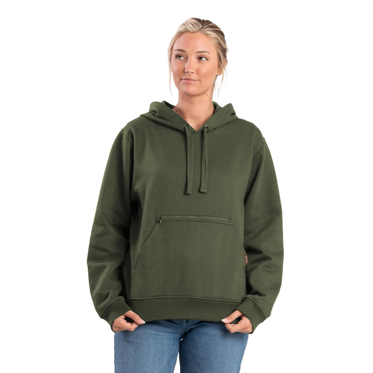 Berne Heritage Zippered Hooded Pullover Sweatshirt - Women's | TM98237 image 2
