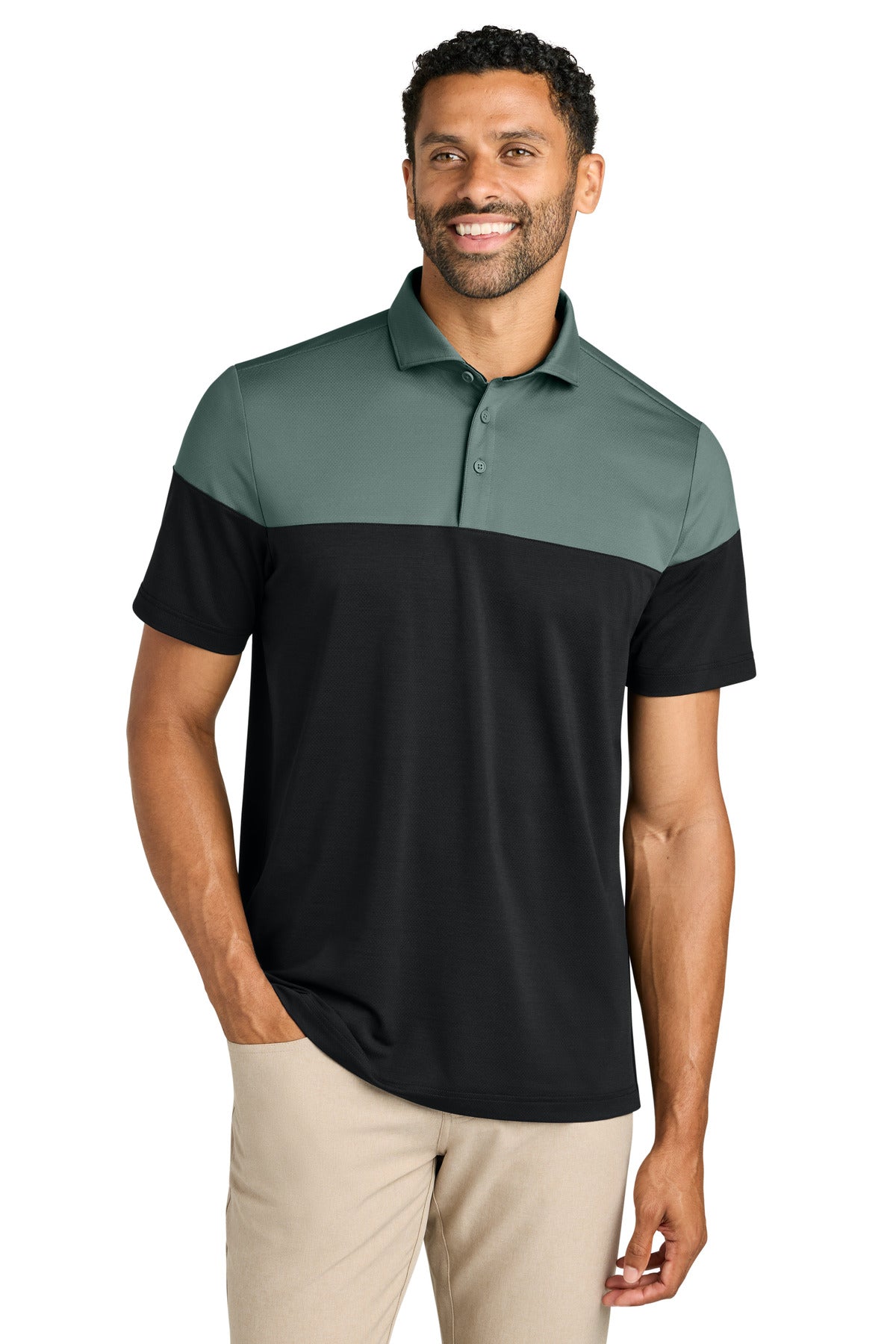 TravisMathew TMA42774 Onward Colorblock Polo