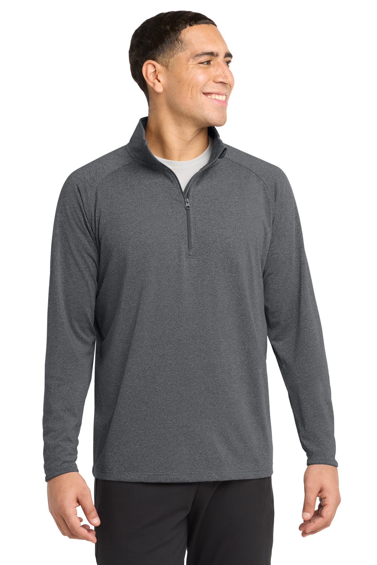 Sport-Tek TST850 Tall Sport-Wick Stretch 1/4-Zip Pullover