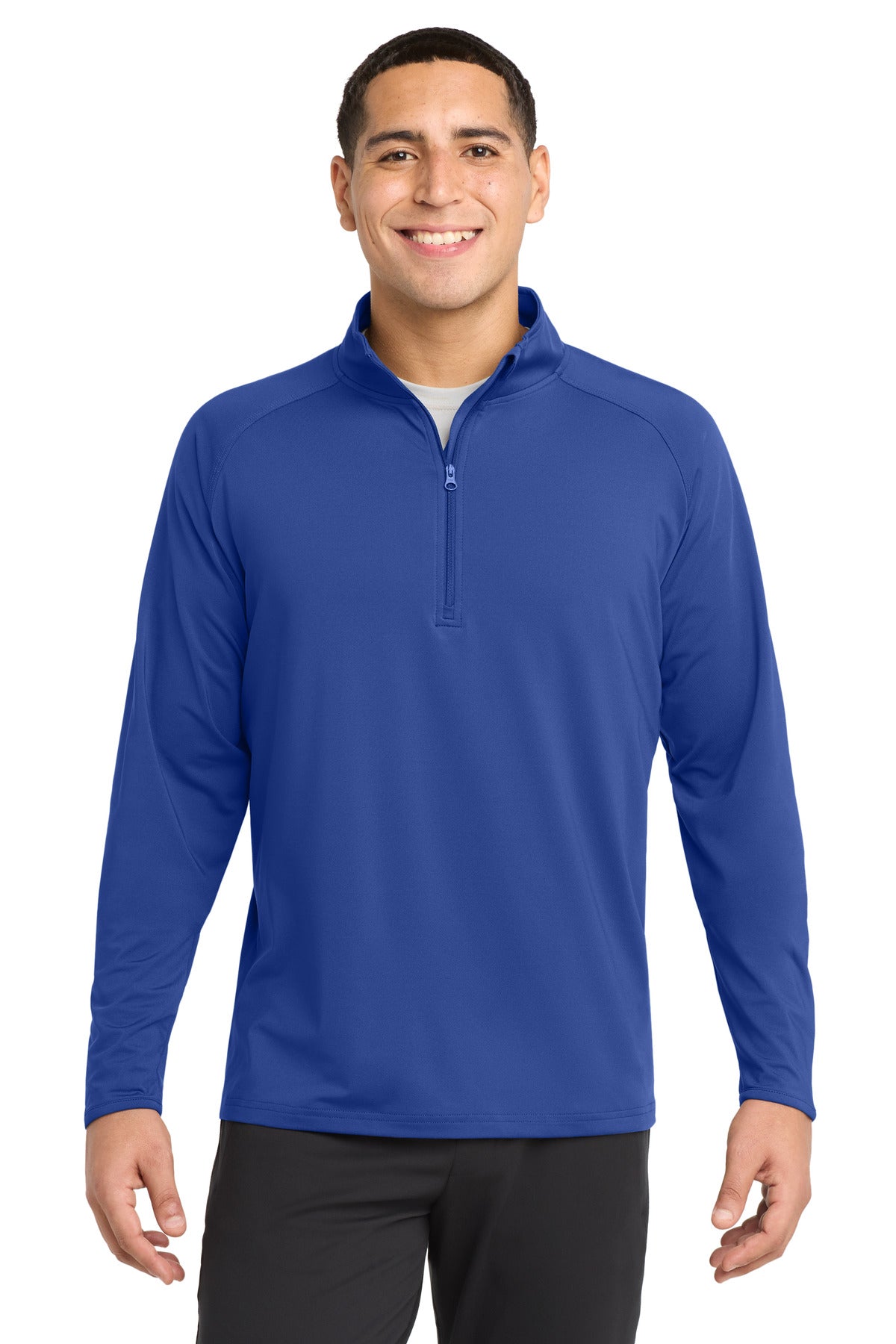 Sport-Tek TST850 Tall Sport-Wick Stretch 1/4-Zip Pullover