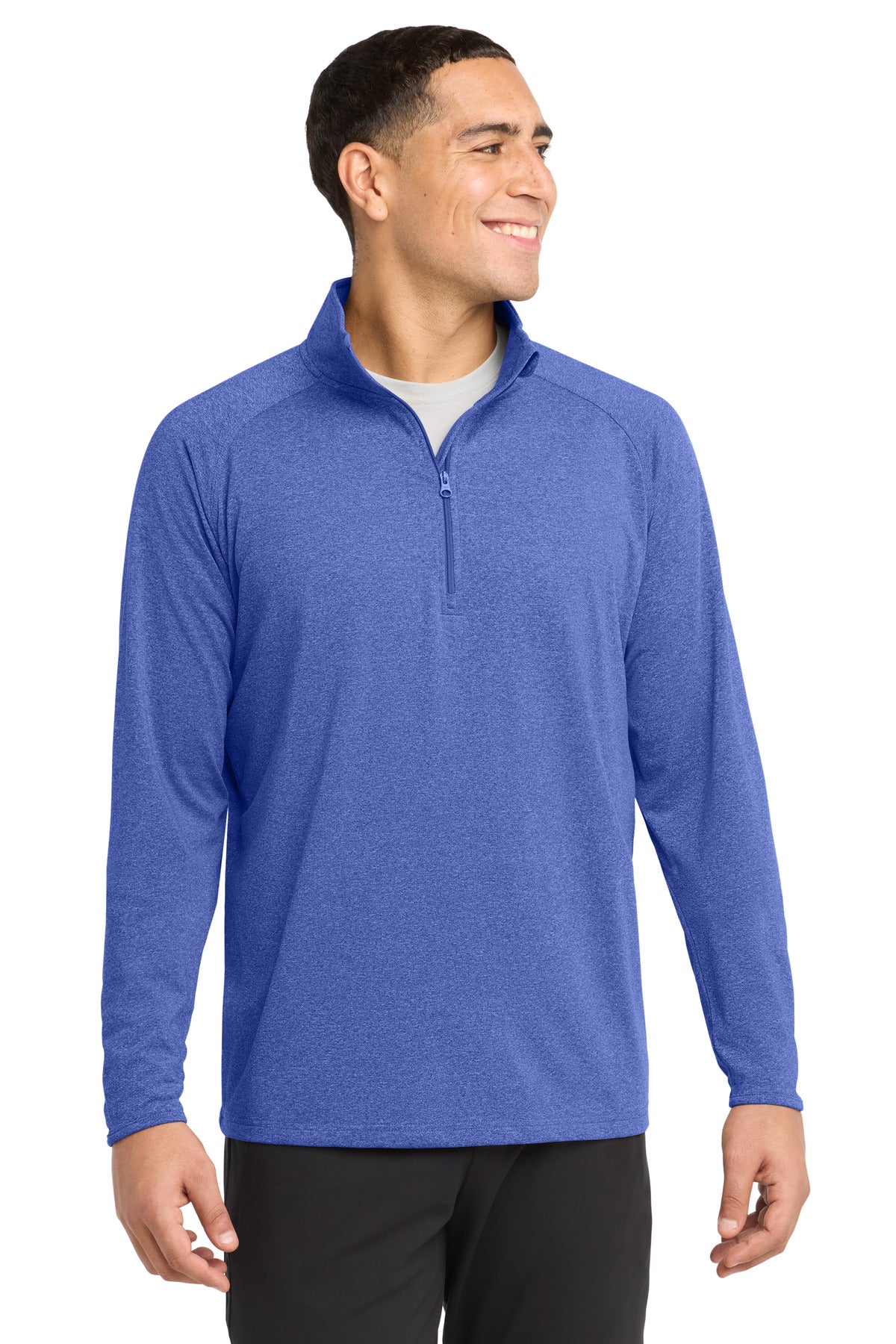 Sport-Tek TST850 Tall Sport-Wick Stretch 1/4-Zip Pullover