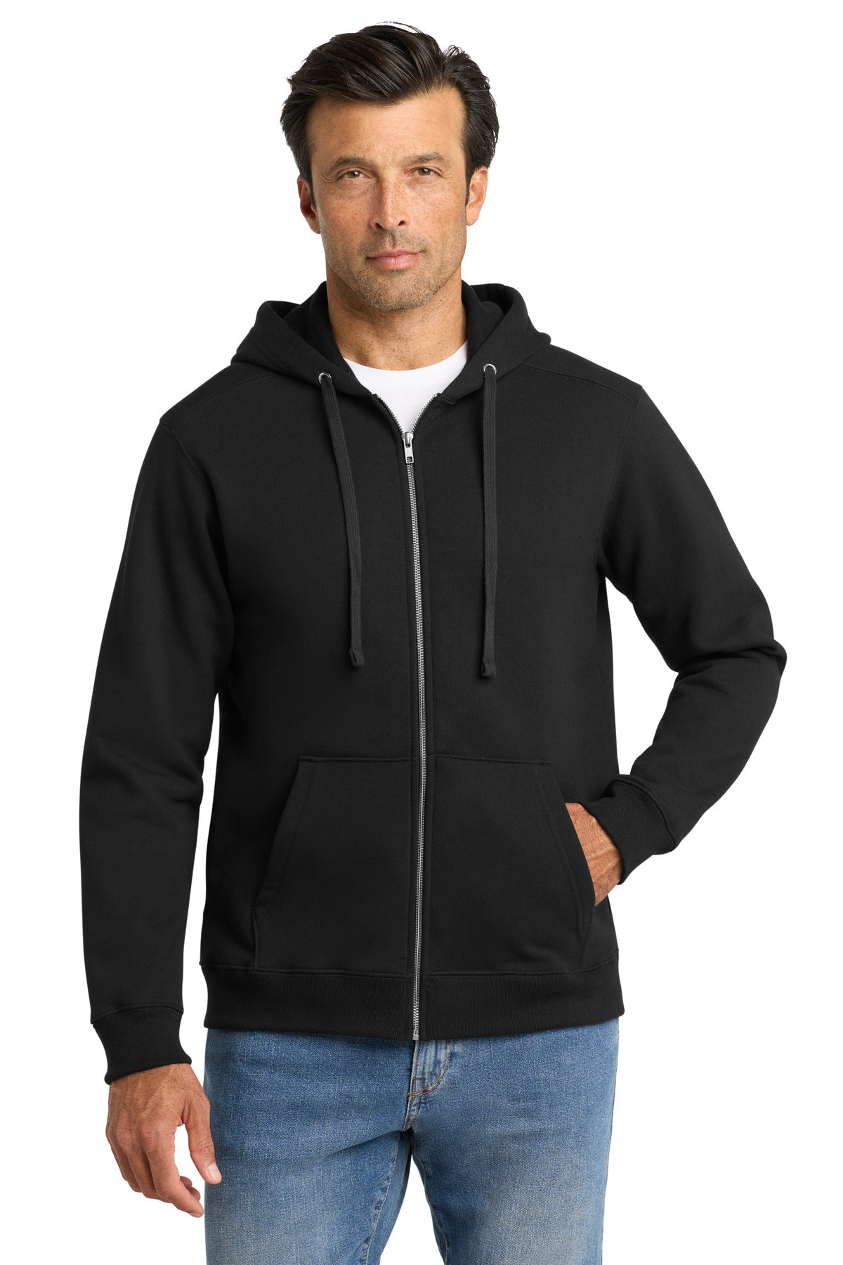 Volunteer Knitwear VL130ZH Chore Fleece Full-Zip Hoodie