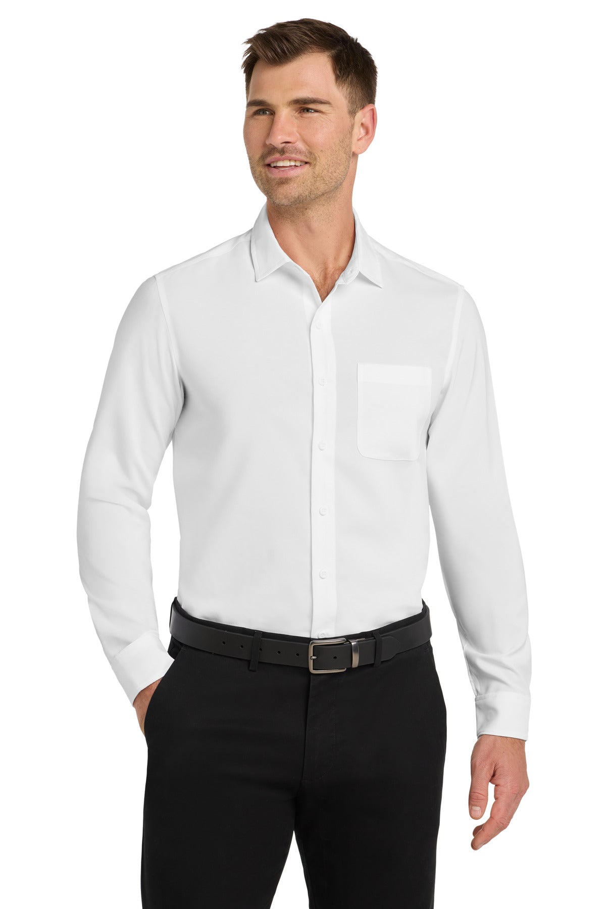 Port Authority W401 Long Sleeve Performance Staff Shirt