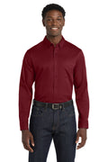 Long Sleeve SuperPro React™ Twill Shirt - 4.3 oz | Port Authority W808