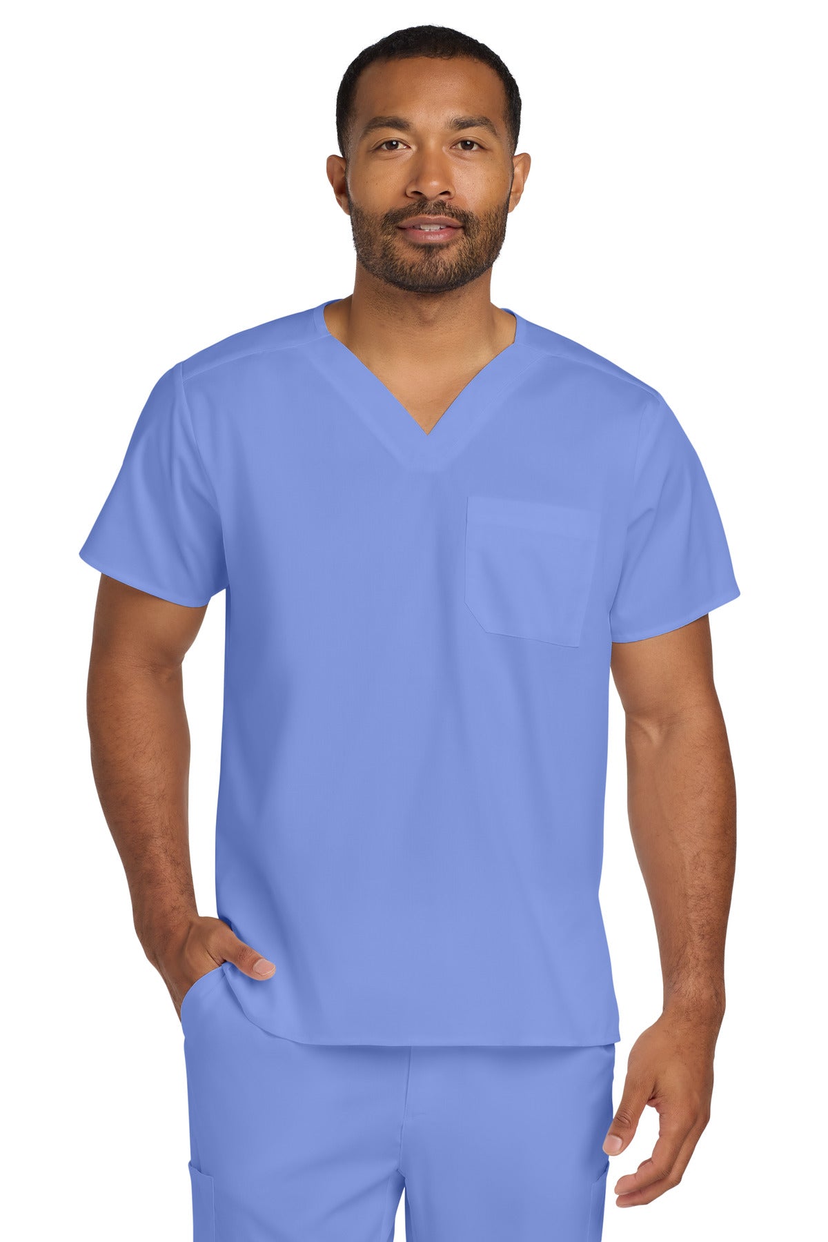 Wink WW3160 Unisex WorkFlex Chest Pocket V-Neck Top