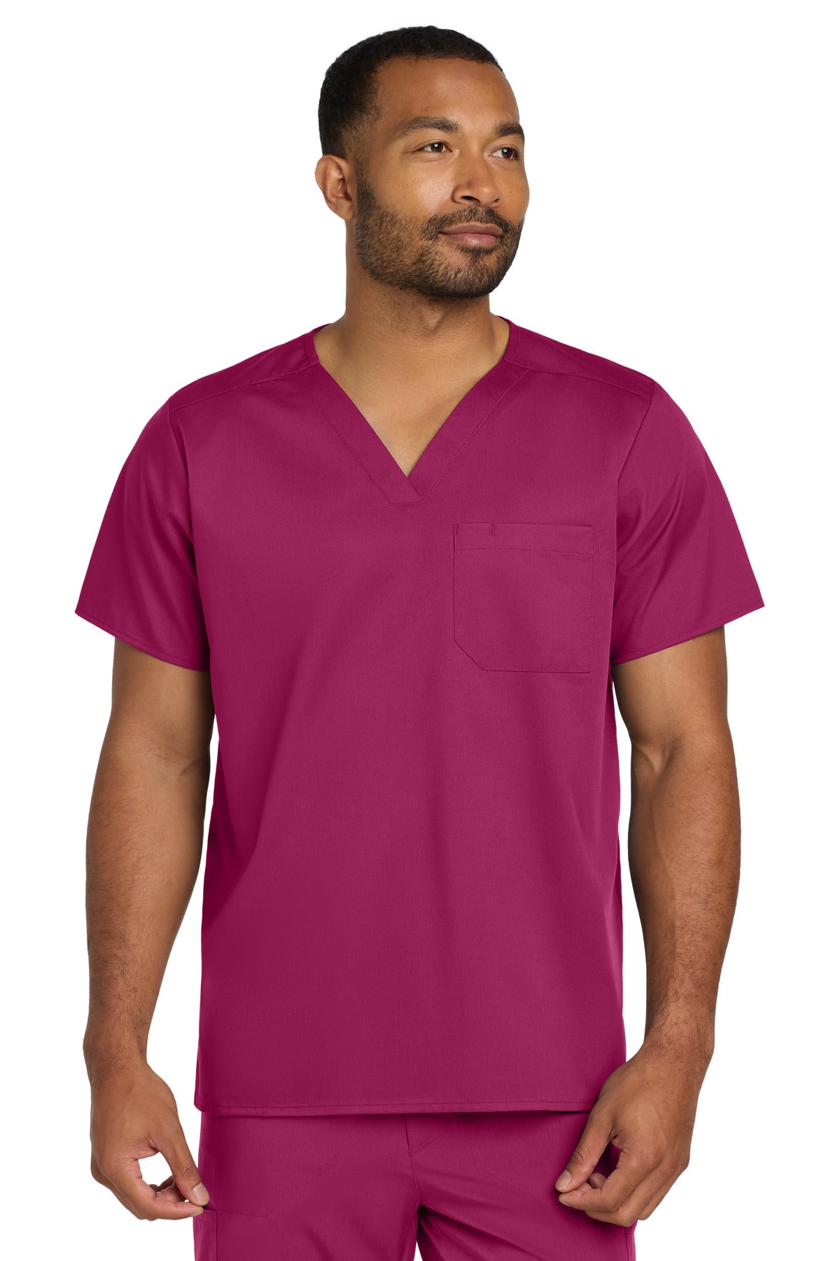 Wink WW3160 Unisex WorkFlex Chest Pocket V-Neck Top