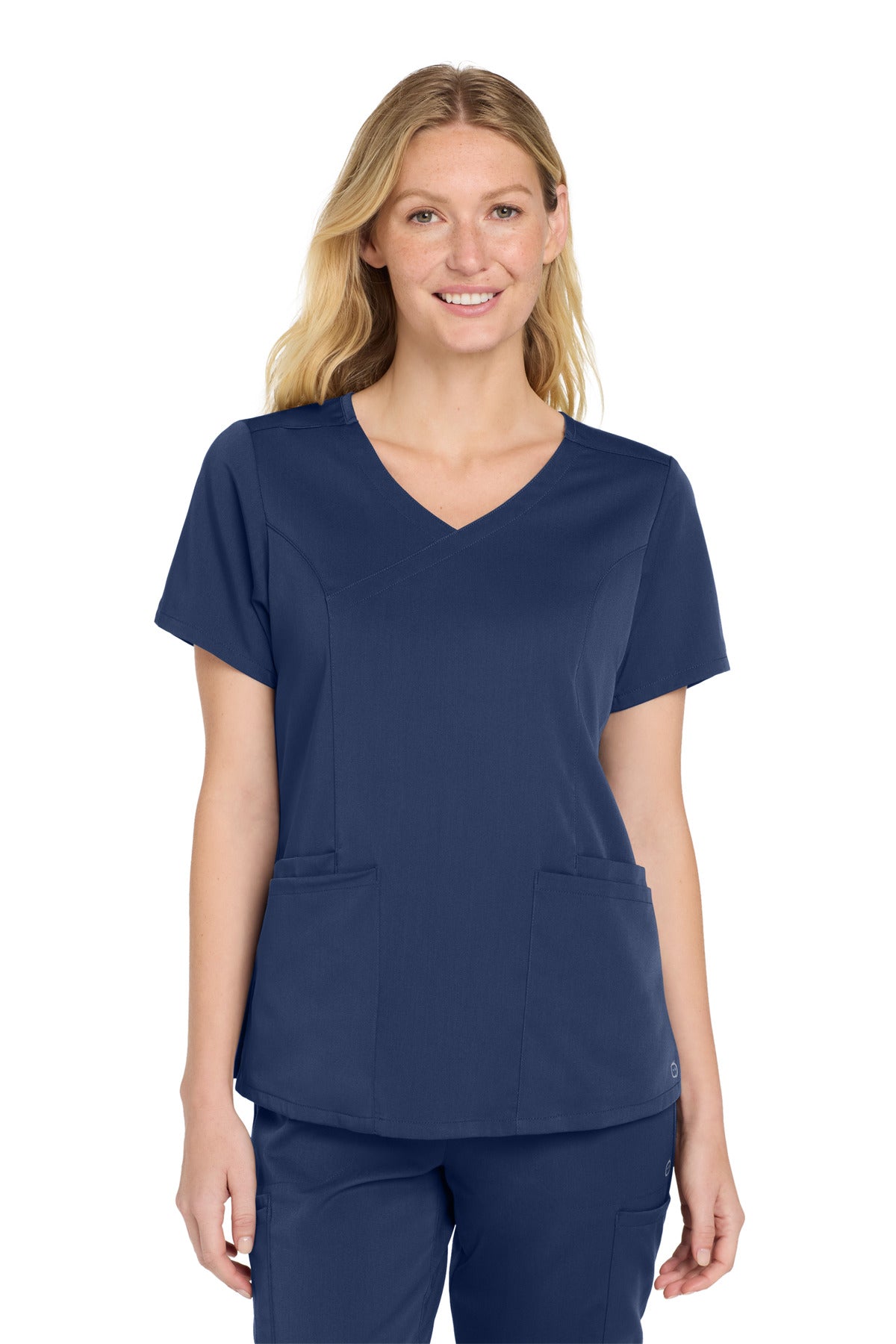 Wink WW4268 Women's Premiere Flex Mock Wrap Top