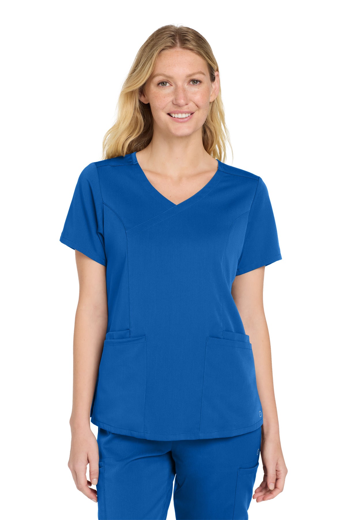 Wink WW4268 Women's Premiere Flex Mock Wrap Top