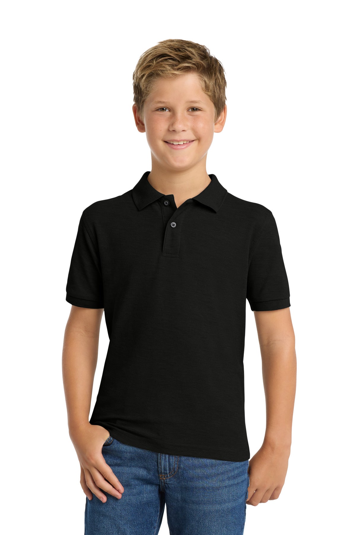 Youth Silk Touch™ Polo - 5 oz | Port Authority Y500