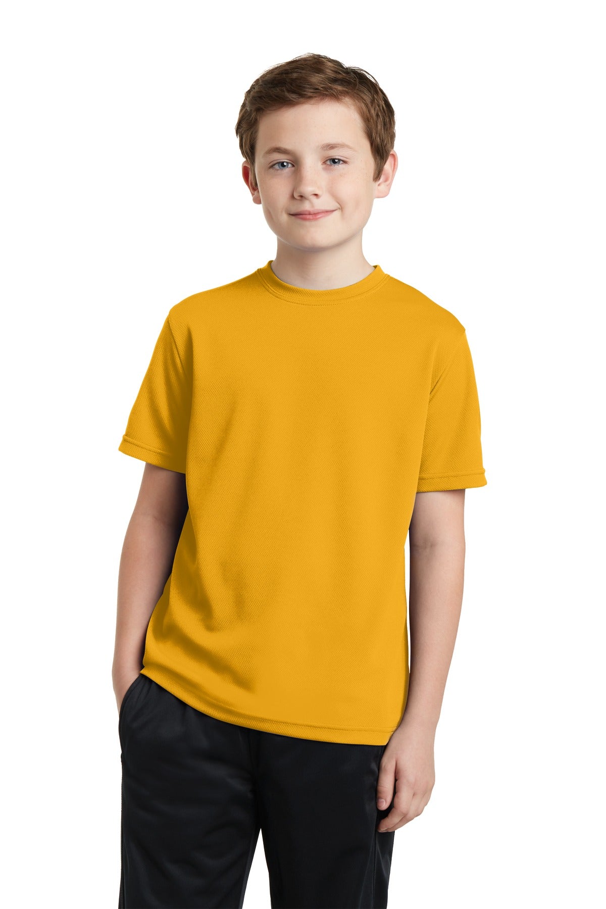 Sport-Tek YST340 Youth PosiCharge RacerMesh Tee